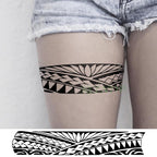 57 Sheets Temporary Tattoo Stickers Set Waterproof Temporary Tattoo Waist Arm Modern Stylish Big Black Tattoos For Womens Mens Stevvex