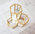 Hexagonal Composite Makeup Brush Holder Pi-Mart