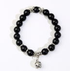 Natural opal beads bracelets crystal fashion women bracelet vintage stainless steel braceletes for women Pi-Mart