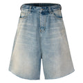 Men's Retro Loose Fitting Denim Shorts for Summer