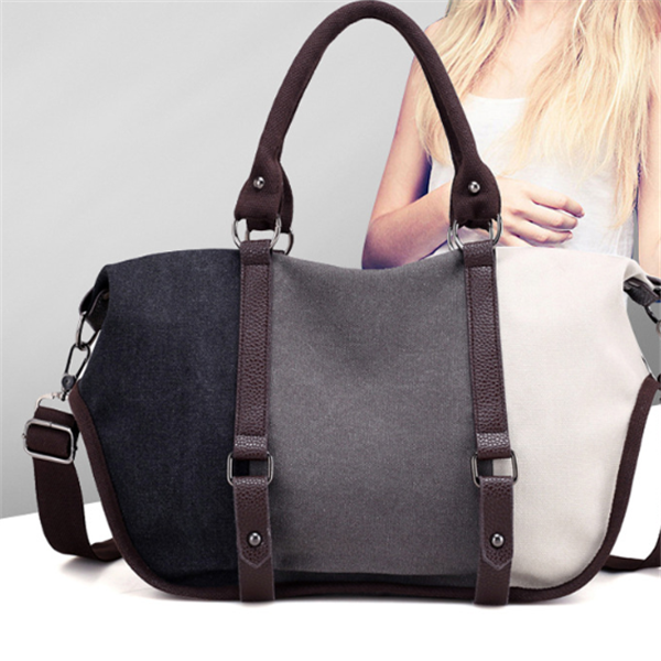 Canvas handbag Pi-Mart