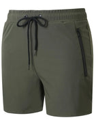 Men's Full Size Drawstring Active Shorts with Pockets Plus Size