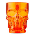 Halloween 19 oz Skull Beer Mug, Orange, Plastic, Partyware, Way to Celebrate EasyOptionXY LLC