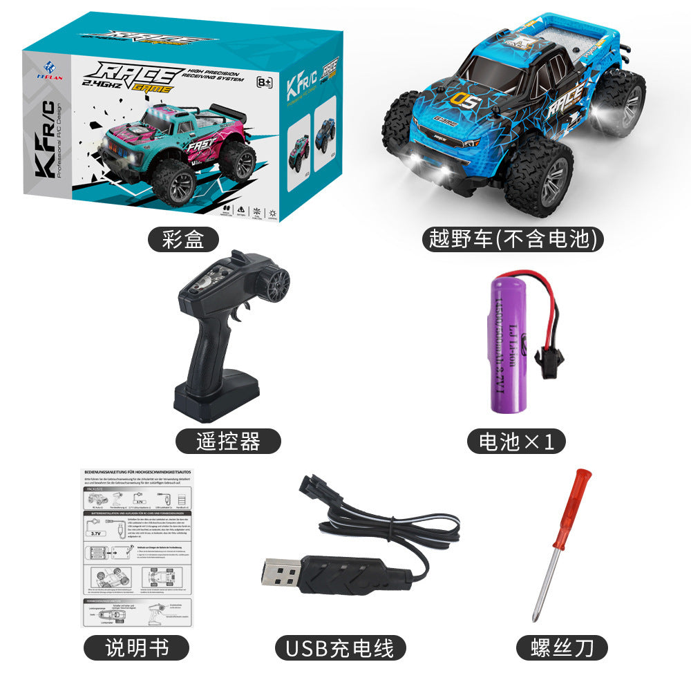 High-speed Off-road Vehicle RC Big Foot Climbing Mini Remote Control Car Pi-Mart