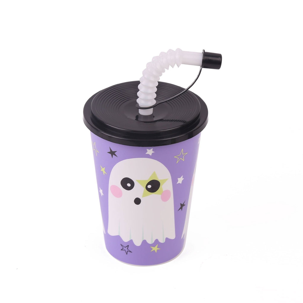 Halloween Plastic Mini Tumbler Party Favor with Ghost Design, 13 oz, by Way To Celebrate EasyOptionXY LLC