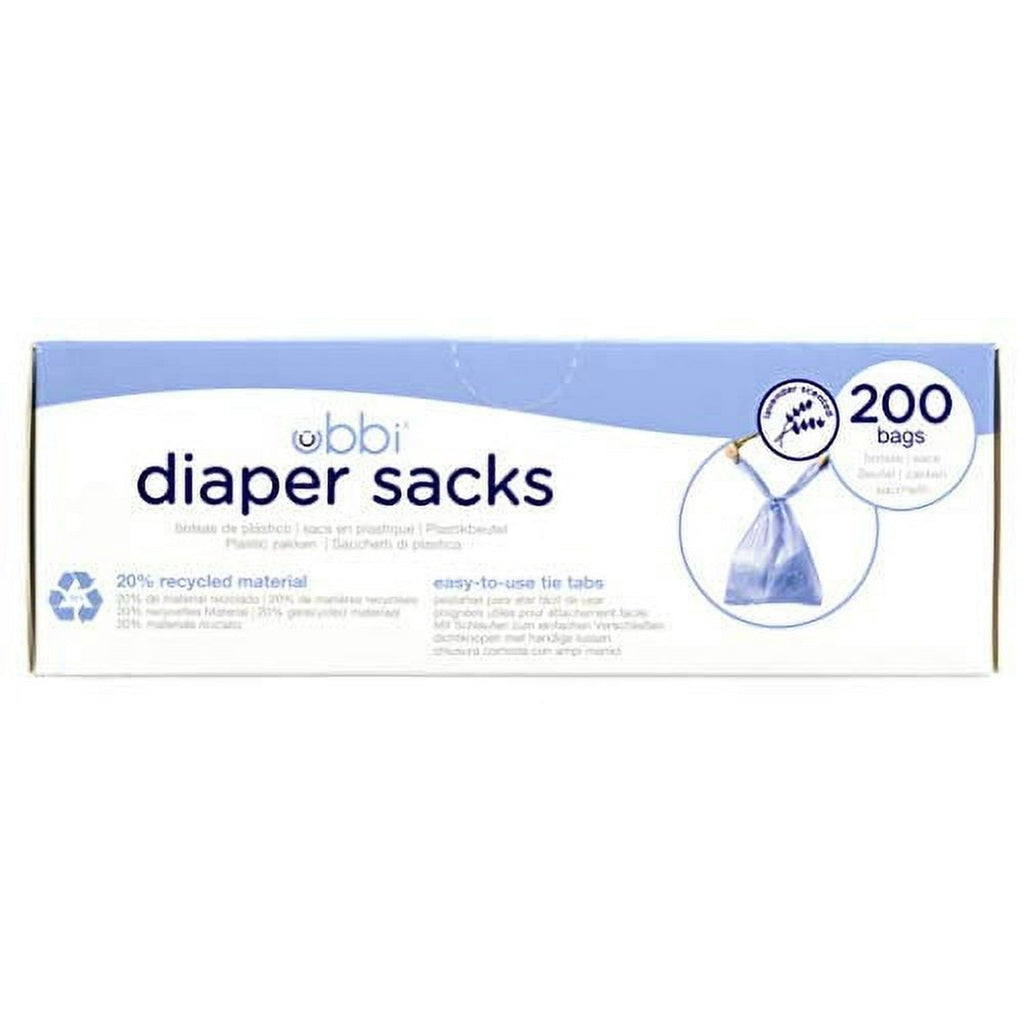 Ubbi Diaper Sacks, Purple, 200 Ct. EasyOptionXY LLC