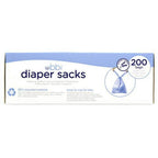 Ubbi Diaper Sacks, Purple, 200 Ct. EasyOptionXY LLC