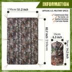 1pc Ultimate Thermal Woobie Blanket - Water-Resistant, Portable, Insulated, Lightweight, Compact, Durable, Easy-to-Carry, Survival Essential for Hiking, Camping, Outdoor Adventures - Includes Compression Carry Bag