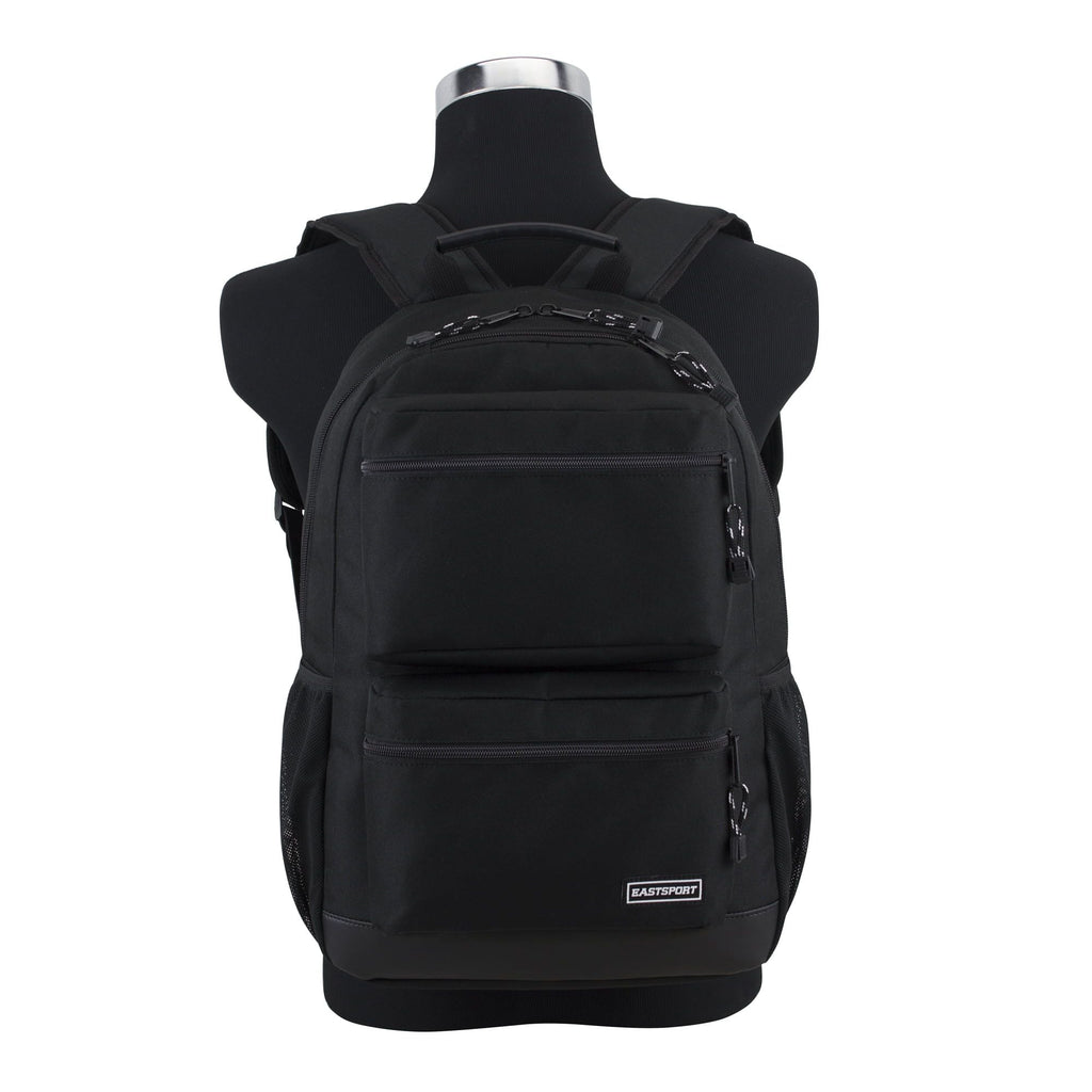 Eastsport Unisex Campus Tech Backpack Black EasyOptionXY LLC