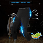 Men's Basketball Sports Tight Pants 3/4 Compression Workout Leggings - SJB-DIAMOND ELITES