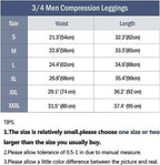Men's Basketball Sports Tight Pants 3/4 Compression Workout Leggings - SJB-DIAMOND ELITES