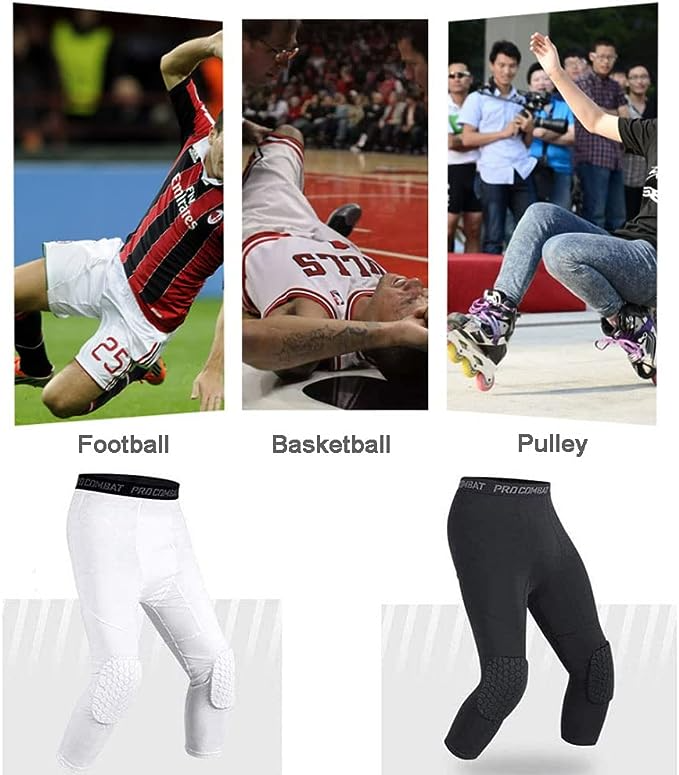 Men's Basketball Sports Tight Pants 3/4 Compression Workout Leggings - SJB-DIAMOND ELITES