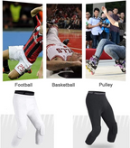 Men's Basketball Sports Tight Pants 3/4 Compression Workout Leggings - SJB-DIAMOND ELITES