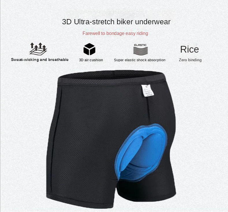 Men Women Cycling Shorts Bicycle Bike Underwear Pants With Sponge Gel - SJB-DIAMOND ELITES