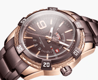 Men's  Luxury Stainless steal Waterproof Watch With Day And Date Display Unique Design Perfect Gift In Modern Metal Men  Wrist Watch Design - SJB-DIAMOND ELITES