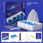 Magnetic Chess Board Game - Concentration Training with Sponge & Rope Accessories Pi-Mart