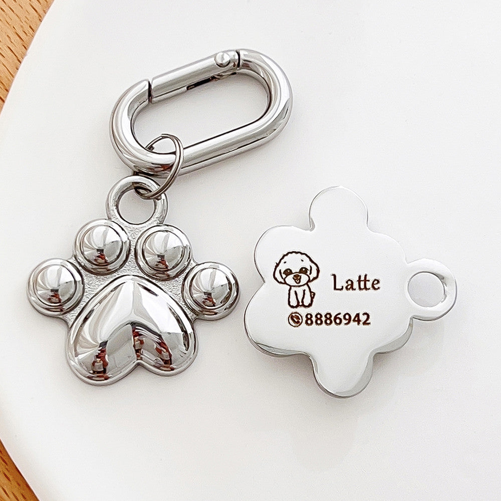 Dog Tag Cat Customized Pet Loss Prevention Brand Hanging Tag Pi-Mart