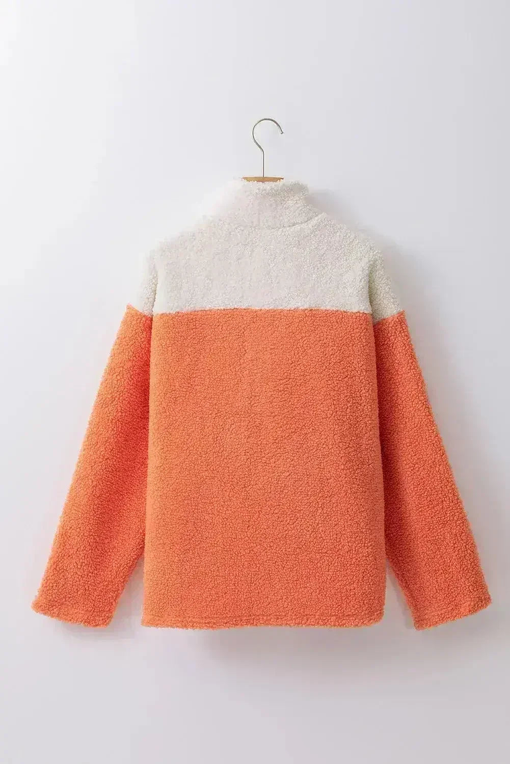 Contrast Half Zip Long Sleeve Sweatshirt - SJB-DIAMOND ELITES