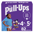 Pull-Ups Boys' Potty Training Underwear Size 6; 4T-5T; 82 Ct