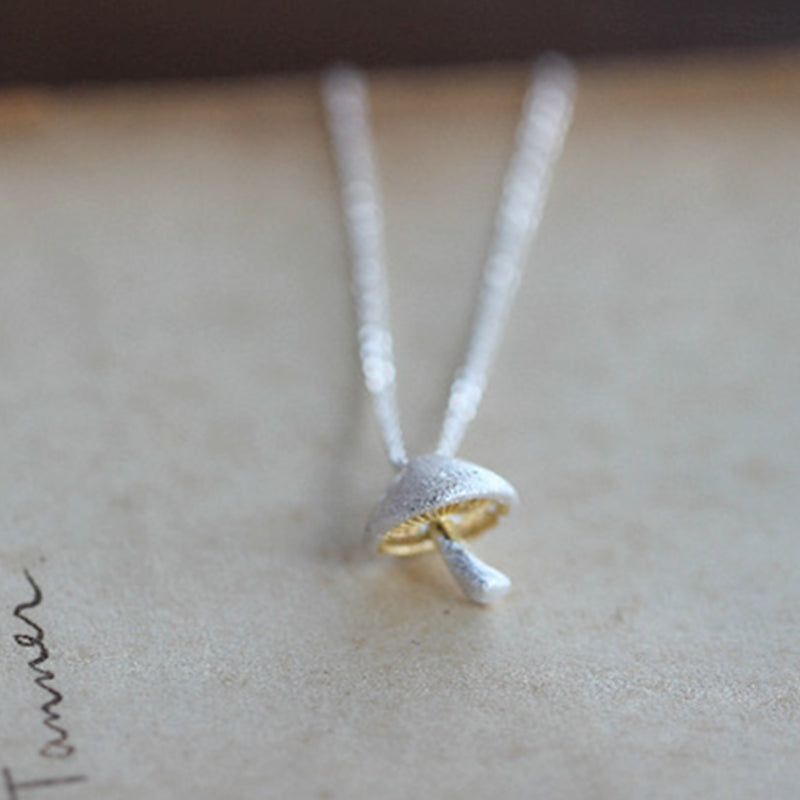 Mushroom Necklace - SJB-DIAMOND ELITES