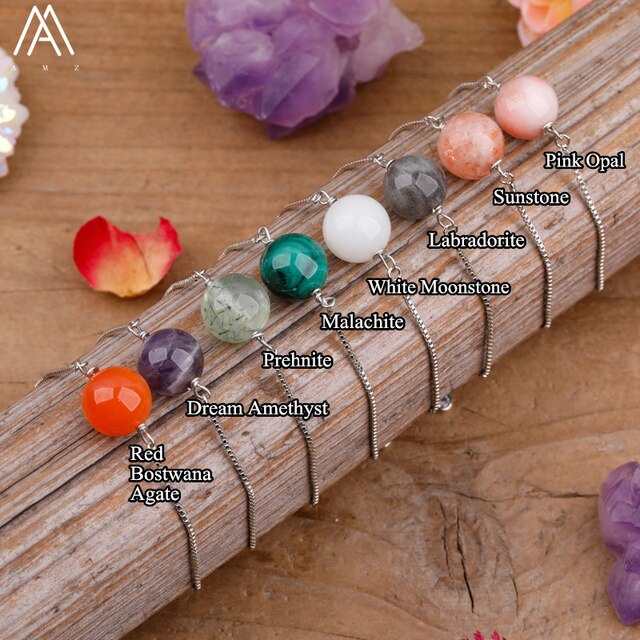 Natural Sphere Stone Bracelet Pi-Mart