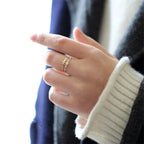 Crystal Exquisite Wedding Ring - SJB-DIAMOND ELITES