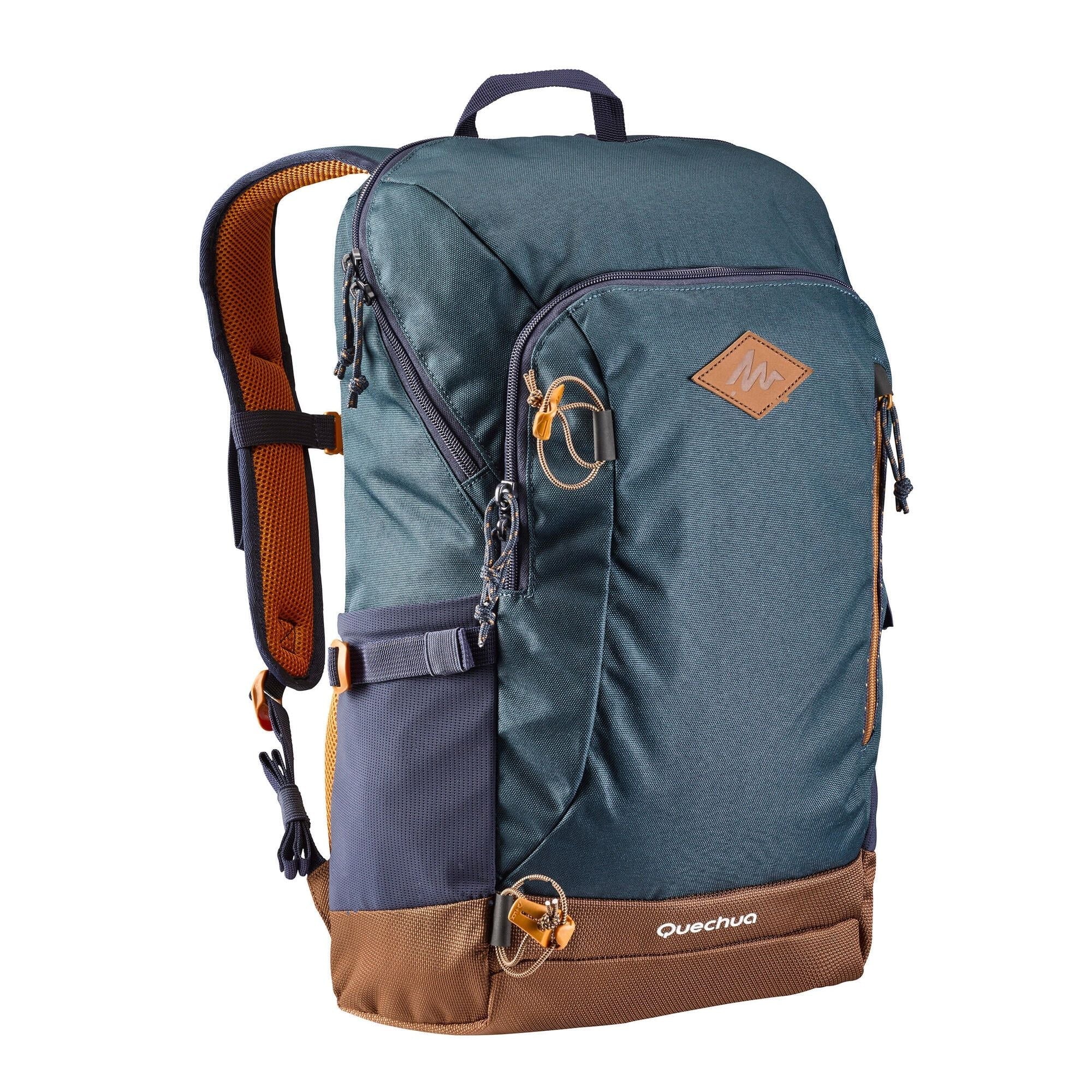 Decathlon Quechua NH500, 20 L Hiking Backpack, Rain Cover, Unisex, Blue, 10 Year Warranty EasyOptionXY LLC