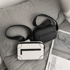 Men's Crossbody Bag Simple, Design Box Bag stylish, Small Satchel Shoulder Bag