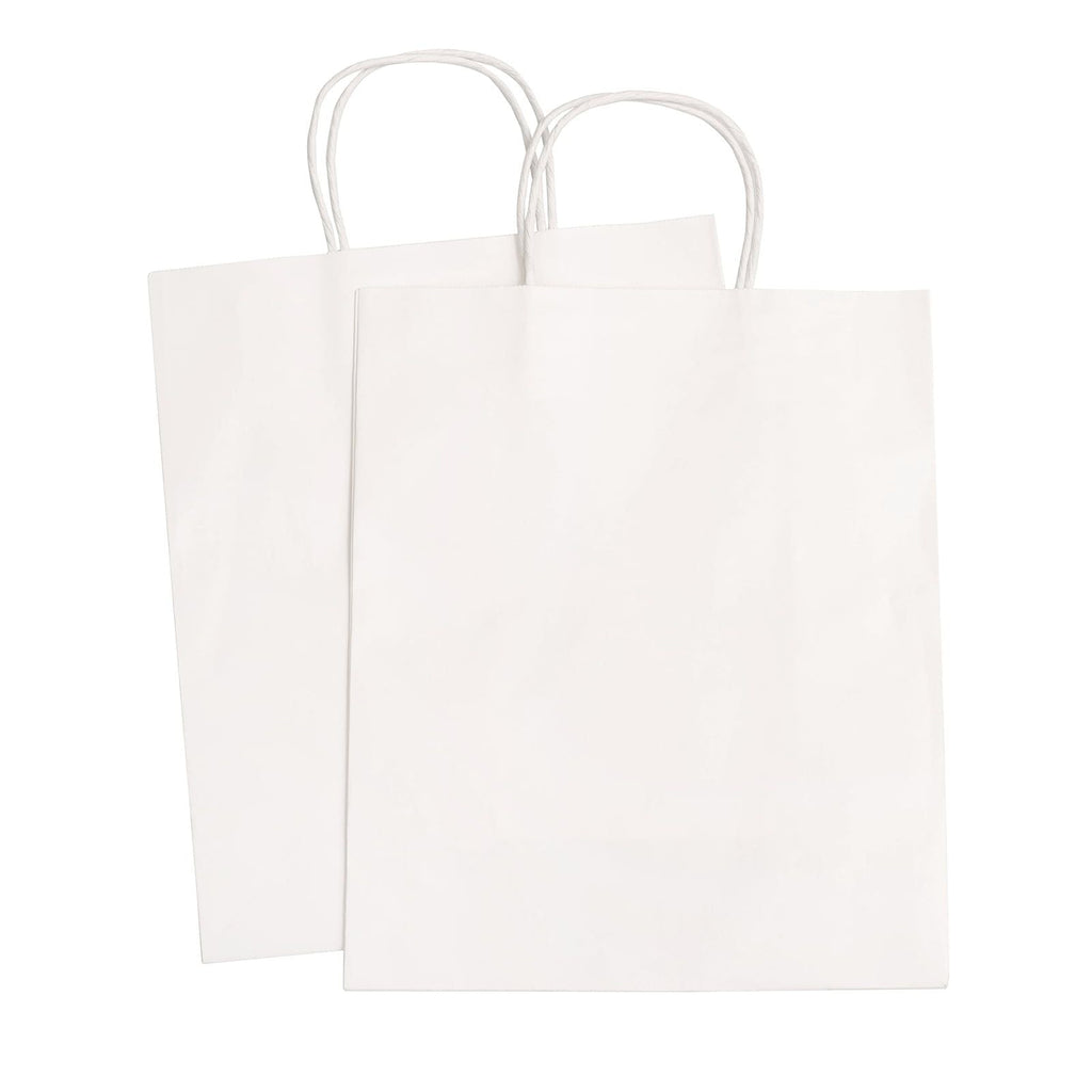 Hello Hobby Large White Paper Bag, 13 Count, Crafting Occasion