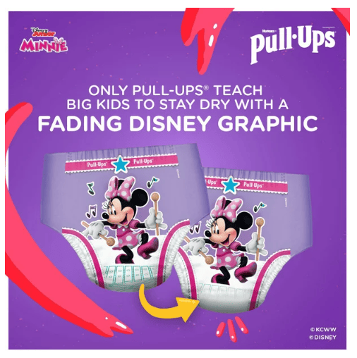 Pull-Ups Girls' Potty Training Underwear Size 4; 2T-3T; 23 Ct EasyOptionXY LLC