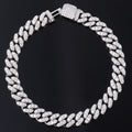 Cuban Link Chain Bracelet Silver Hip Hop For Men And Women