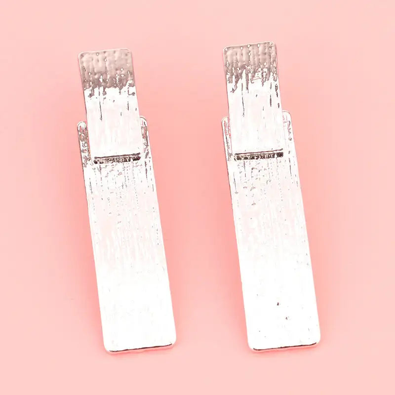 European And American Fashion Exaggerated Irregular Earrings Simple Geometric Female Vintage Earrings