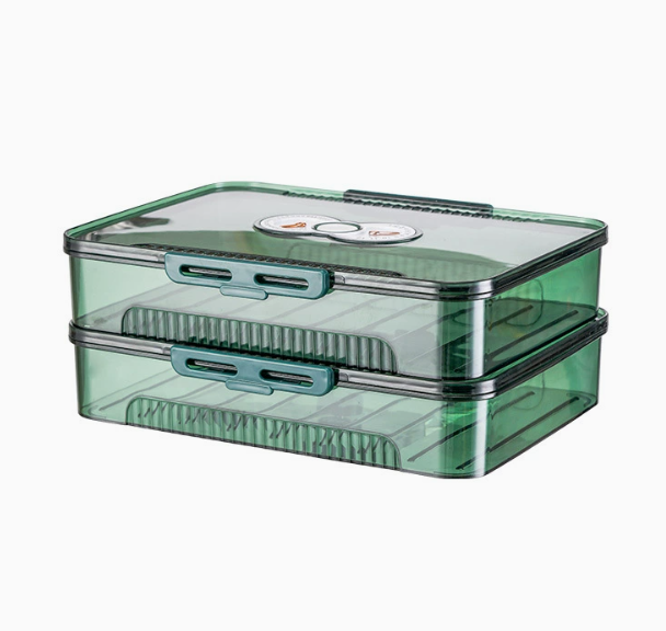 Transparent Dumpling Storage Box Pi-Mart