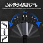 Luxinsly™ Retractable Car Charger Pi-Mart