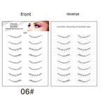 Lower Eyelashes Tattoo Sticker Disposable Waterproof Pi-Mart