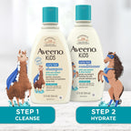 Aveeno Kids Curly Hair Shampoo, Tear Free Curl Hair Products, 12 fl oz EasyOptionXY LLC