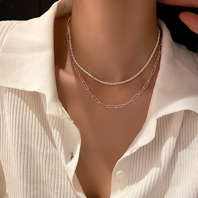 Sparkling Necklace Chain - SJB-DIAMOND ELITES