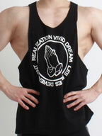 Men's Round Neck Graphic Tank