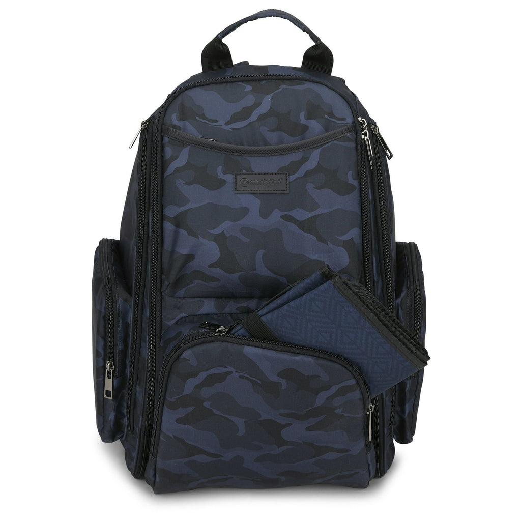Monbebe Metro Diaper Bag Backpack with Changing Pad, Navy Camo EasyOptionXY LLC