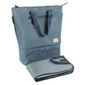 Baby Innovations by Arctic Zone Convertible Diaper Bag with Dual Compartment, Navy Blue EasyOptionXY LLC