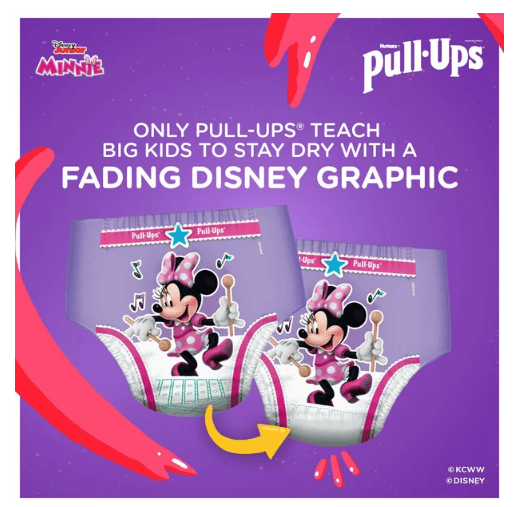 Pull-Ups Girls' Potty Training Underwear Size 5; 3T-4T; 112 Ct EasyOptionXY LLC