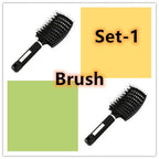 Hairbrush Anti Klit Brushy Haarborstel Women Detangler Hair Brush Bristle Nylon Scalp Massage  Teaser Hair Brush Comb Pi-Mart