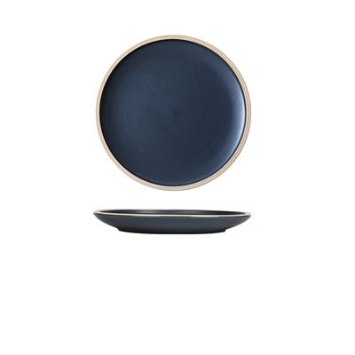 Pure color matte ceramic plate Pi-Mart