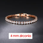 Iced Out Crystal Tennis Bracelet Pi-Mart