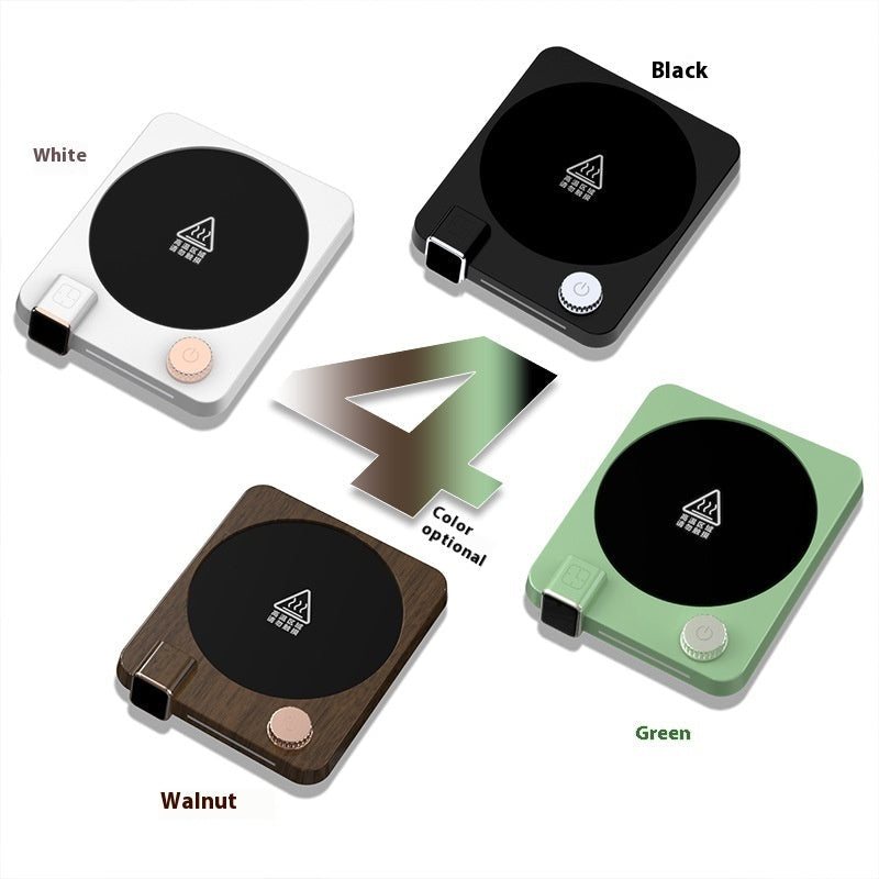 Instant Hot Timing Thermal Cup Pad Coffee Heating Coaster Winter Kithchen Gadgets Pi-Mart