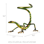 Lizard Wine Rack Metal Handicraft Home Pi-Mart