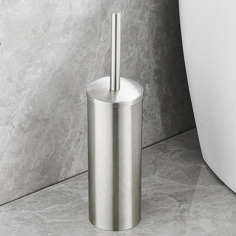 Stainless Steel Floor Toilet Brush Toilet Cleaning Brush Suit Pi-Mart