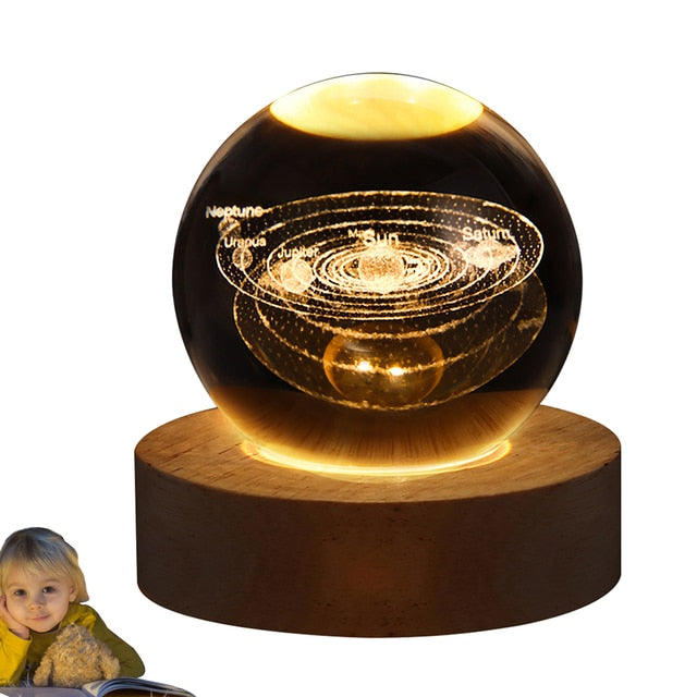 Night Lamp Crystal Ball - SJB-DIAMOND ELITES