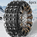 Car Tire Emergency Type Universal Rubber Beef Tendon Snow Nonskid Chain