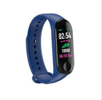 Compatible With , Smart Bracelet Heart Rate And Blood Pressure Exercise Meter Step Information Push Smart Reminder Color Bracelet Pi-Mart
